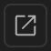 Finestra con una freccia verso l'esterno
